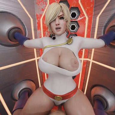 Powergirl is stuck and needs a way to pass time 3D 180 SBS 4k 60fps VRWD vr porn video vrporn.com virtual reality