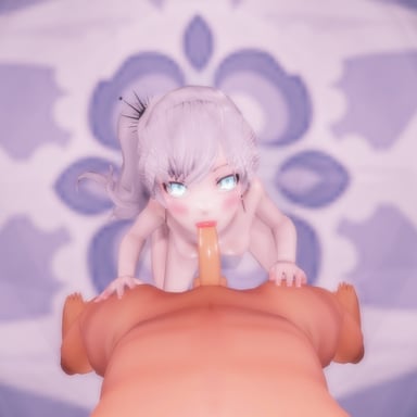 RWBY - Weiss Sloppy Blowjob Lewd FRAGGY vr porn video vrporn.com virtual reality