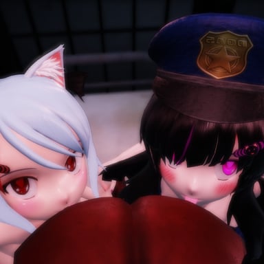 Kaat &amp; Luna - Prison Pleasure vr porn video