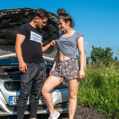 Darya & Brad - Fix My Car And Fuck My Pussy VRStars vr porn video