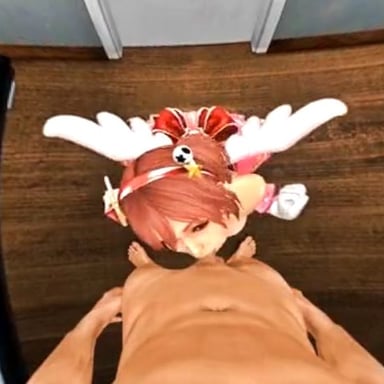 Honoka Sucking In The Backstage - Fluffy Pokemon HentaiGirl Lewd FRAGGY vr porn video