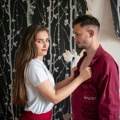 Darya & Brad - Quicky with the construction worker Darya VRStars vr porn video