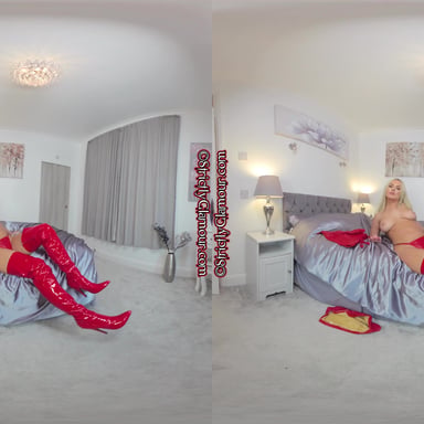 Louise Red Leather Daze porn pic