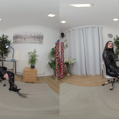 Tommy The Boss Torments Whilst Strip Teasing Tommy StrictlyGlamourVR vr porn video