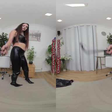Tommy The Boss Torments Whilst Strip Teasing Tommy StrictlyGlamourVR vr porn video