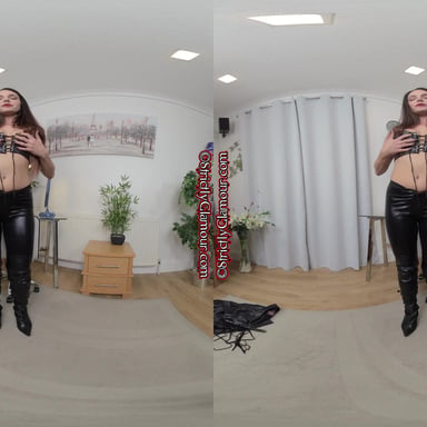 Tommy The Boss Torments Whilst Strip Teasing Tommy StrictlyGlamourVR vr porn video