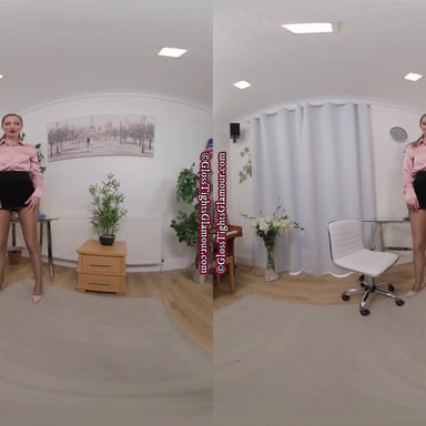 Stephanie Silky Seduction JOI StephanieBonhamCarter GlossTightsGlamourVR vr porn video