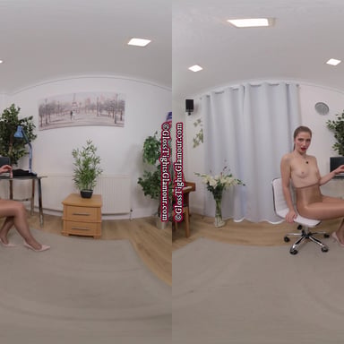 Stephanie Silky Seduction JOI StephanieBonhamCarter GlossTightsGlamourVR vr porn video