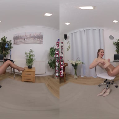 Stephanie Silky Seduction JOI StephanieBonhamCarter GlossTightsGlamourVR vr porn video