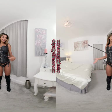 Jay Gray Leather Temptress StrictlyGlamourVR vr porn video