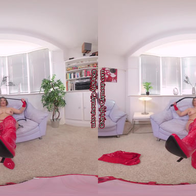 Siobhan Red Corset Taunt And Tease SiobhanGraves StrictlyGlamourVR vr porn video