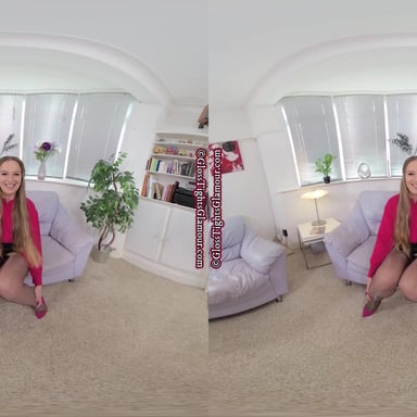 MLS Spoilt for choice from grey to black glossy legwear MonikaLaraSmith GlossTightsGlamourVR vr porn video
