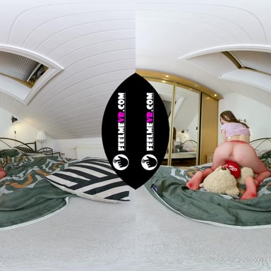Nude Photoset Virtual Reality Backstage With Pretty Big Tits Girl Lina FeelmeVR vr porn video