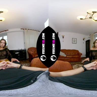 Lapdance 180vr video of a hot 18 year old student Emily FeelmeVR vr porn video
