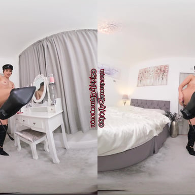 MLS Mesh Wet Look Body Suit StrictlyGlamourVR vr porn video