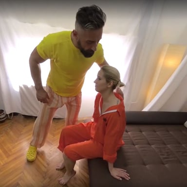 Prisoner Amy Douxxx Gets Her Pussy Satisfied MugurPornVR vr porn video