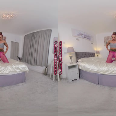 Pin Up Girl Monika Lara Smith GlossTightsGlamourVR vr porn video
