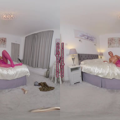 Pin Up Girl Monika Lara Smith GlossTightsGlamourVR vr porn video