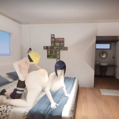 Naruto | at Hinata house - from the VR hentai game (A XXX Parody) full video