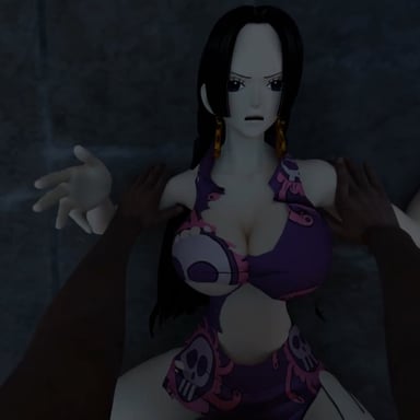 One piece vr - Boa hancock missionary From the vr porn game-