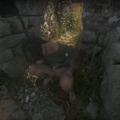 Hot Tattoo Model Brille Masturbating With Dildo And Hitachi Vibrator In Ancient Ruins Risky Public VRgoddess vr porn video