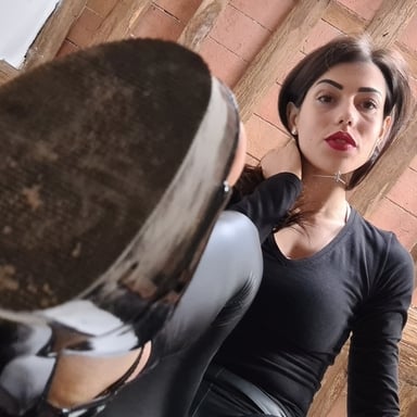 Wonderfully Gorgeous Petra Wants Her Slave To Lick The Dirty Soles Of Her Sexy Stilettos VRFootFetish vr porn video