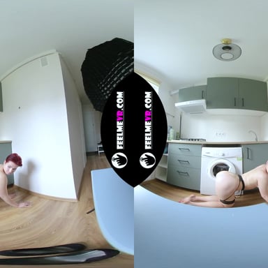 180VR Marija Redhead Nude Photosession Backstage FeelmeVR vr porn video