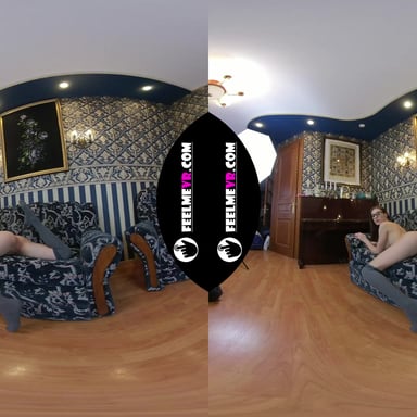 Teenager Style Nude Pohotosession Vr180 Backstage With Busty Girl Lina FeelmeVR vr porn video