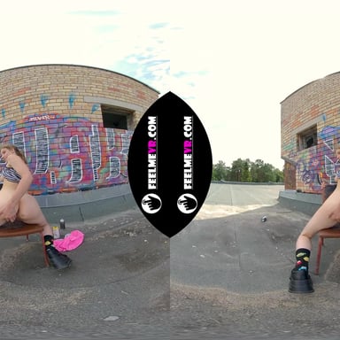 Blizard In Virtual Reality Nude Teenager Session Backstage Video FeelmeVR vr porn video