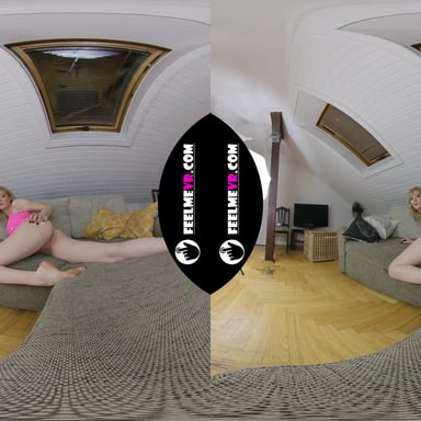 Limona Poses In Vr180 Backstage And Shows Her Big Tits And Pussy FeelmeVR vr porn video
