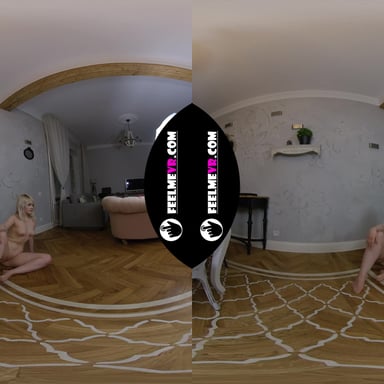 Coroline Prettyface Chubby Teenager Naked in Casting FeelmeVR vr porn video