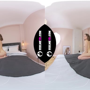 Real Amateur Gabriella Ella Virtual Reality Nude Photo Set Backstage Video FeelmeVR vr porn video