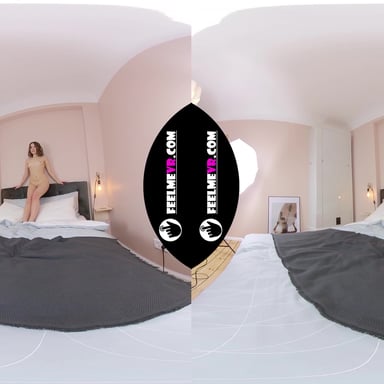 Real Amateur Gabriella Ella Virtual Reality Nude Photo Set Backstage Video FeelmeVR vr porn video
