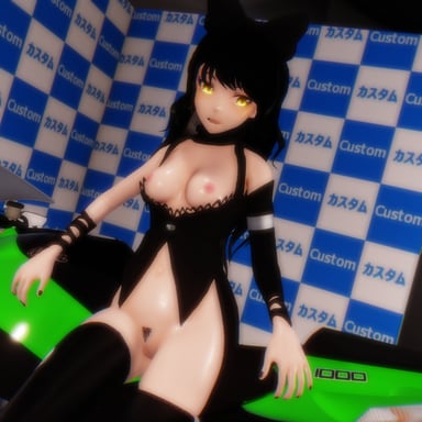 RWBY - Blake Special Photoshoot Lewd FRAGGY vr porn video