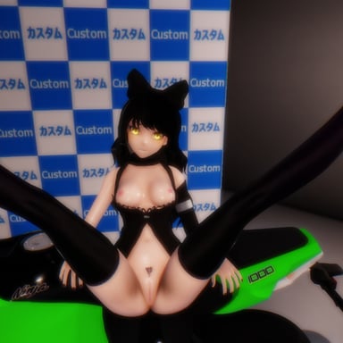 RWBY - Blake Special Photoshoot Lewd FRAGGY vr porn video