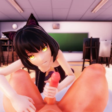 RWBY – Blake HJ & BJ Lewd FRAGGY vrporn video