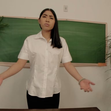 Teacher Seduces Asian Student Starring Emerald Loves xxx