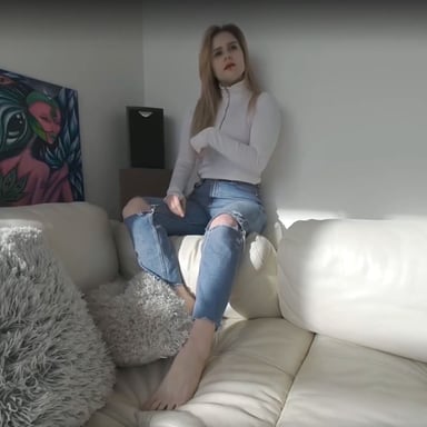 Casting Hot Babe Melonie Hitachi Masturbation With Finger In Ass White Casting Couch VRgoddess vr porn video