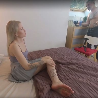 Squirty Scandi Blonde Teen Voyeur II Mimi Cica perVRt vr porn video