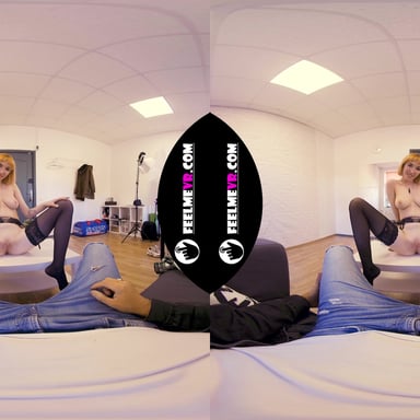 VR180 Lilly Mays Does A Lapdance With Her Big Boobs FeelmeVR vr porn video