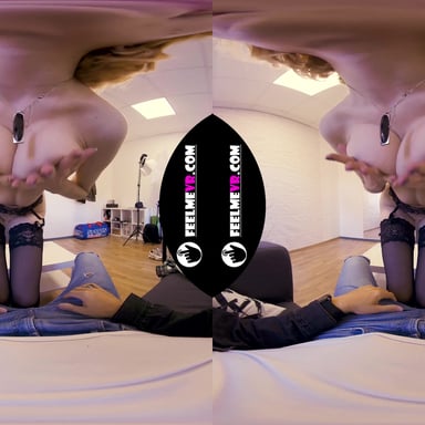 VR180 Lilly Mays Does A Lapdance With Her Big Boobs FeelmeVR vr porn video