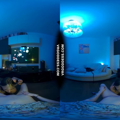 Brille Giving Sexy Striptease Lapdance With Pussy Licking Dildo For Ingrida Pov VRgoddess vr porn video