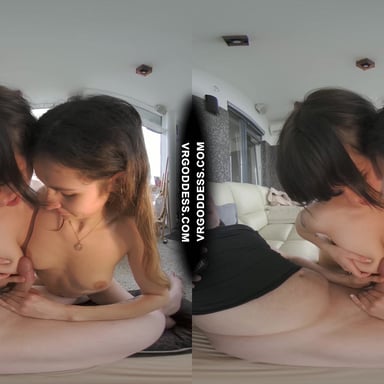 Big Bob Sofie With Josie Giving Me Between The Scenes Handjob Cum On Tits Pov VRgoddess vr porn video