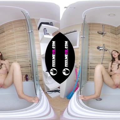 Rebeka Ruby Pissing In Shower 3D VR-180 FeelmeVR vr porn video