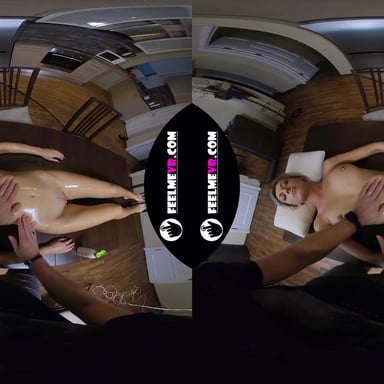 Tiffany Pussy And Tits 3D 180vr Oiled Massage FeelmeVR vr porn video