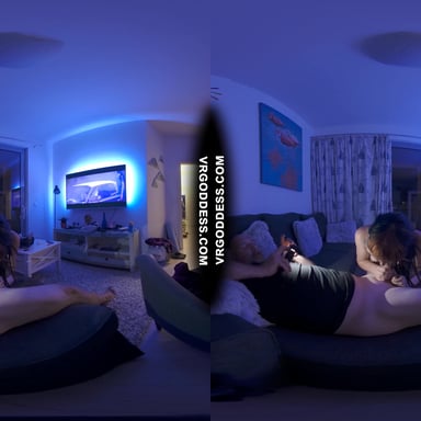 Vacation Sexy Tattooed Brille Giving Me Nasty Sloppy Wet Blowjob Between The Scenes With Mouth Cum VRgoddess vr porn video