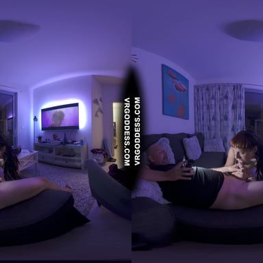 Vacation Sexy Tattooed Brille Giving Me Nasty Sloppy Wet Blowjob Between The Scenes With Mouth Cum VRgoddess vr porn video