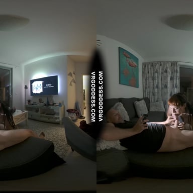 Vacation Sexy Tattooed Brille Giving Me Nasty Sloppy Wet Blowjob Between The Scenes With Mouth Cum VRgoddess vr porn video