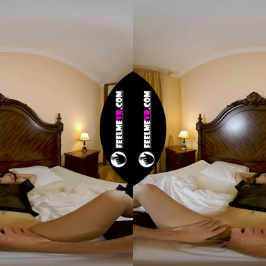 VR180 Trinity Free Tries To Catch A Real Orgasm But She Is Too Excited FeelmeVR vr porn video