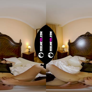 VR180 Trinity Free Tries To Catch A Real Orgasm But She Is Too Excited FeelmeVR vr porn video